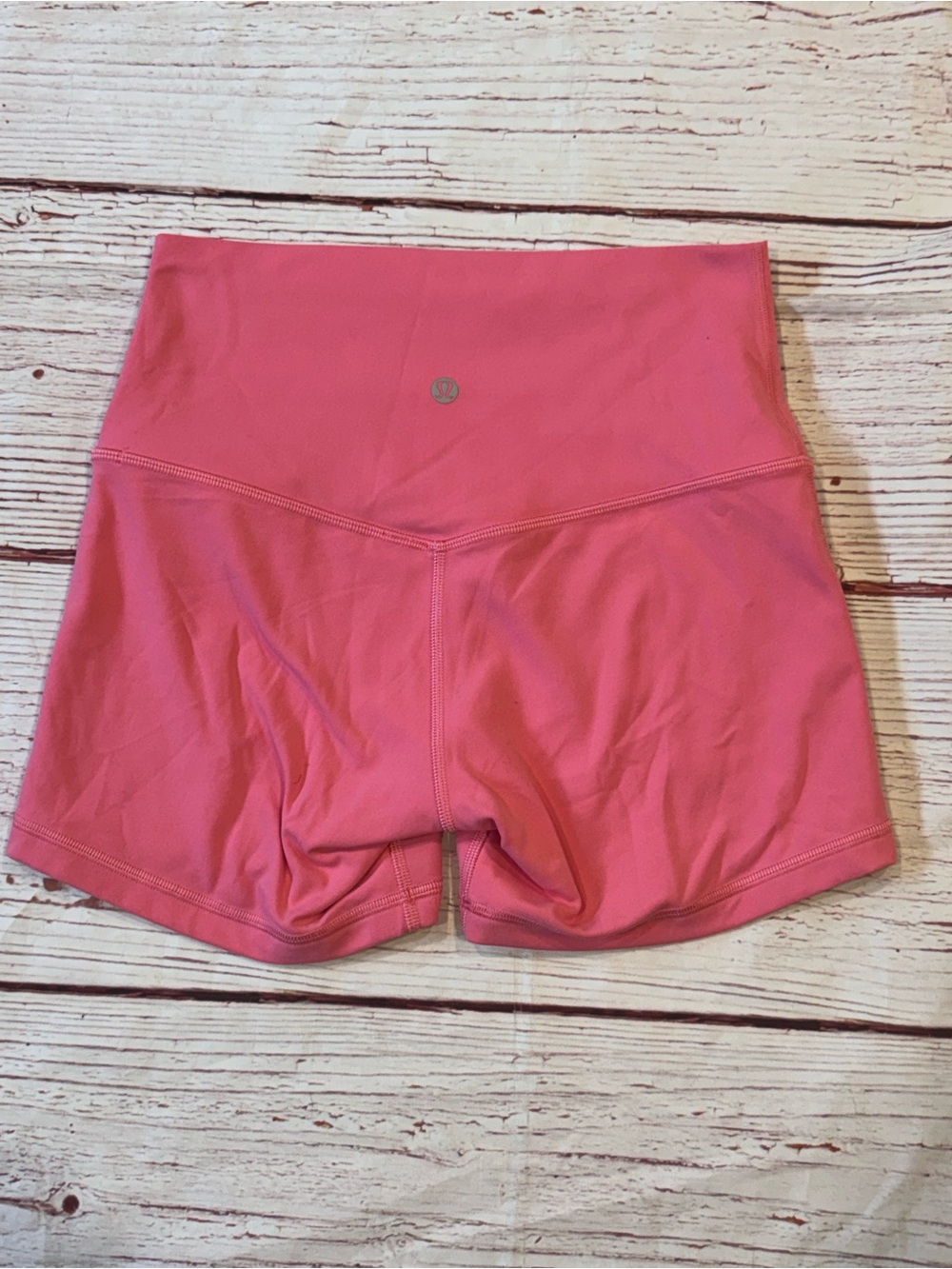 Lululemon Align High-Rise Short 4" in Sakura Pink Sz 6 - Picture 4 of 6